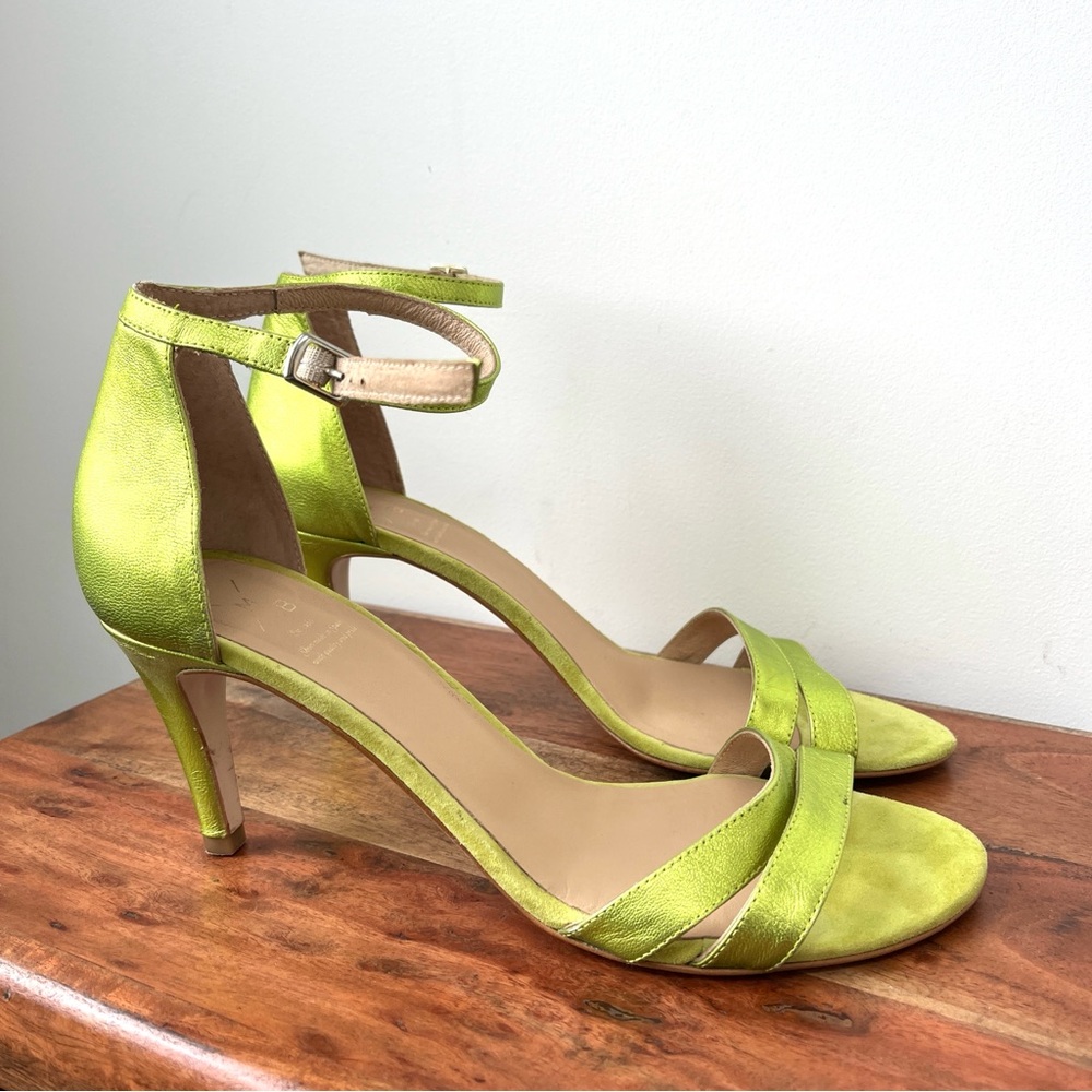 Anthropologie KMB metallic sandals size 9, sequined clutch purse Jasper & Jeera - Picture 8 of 12